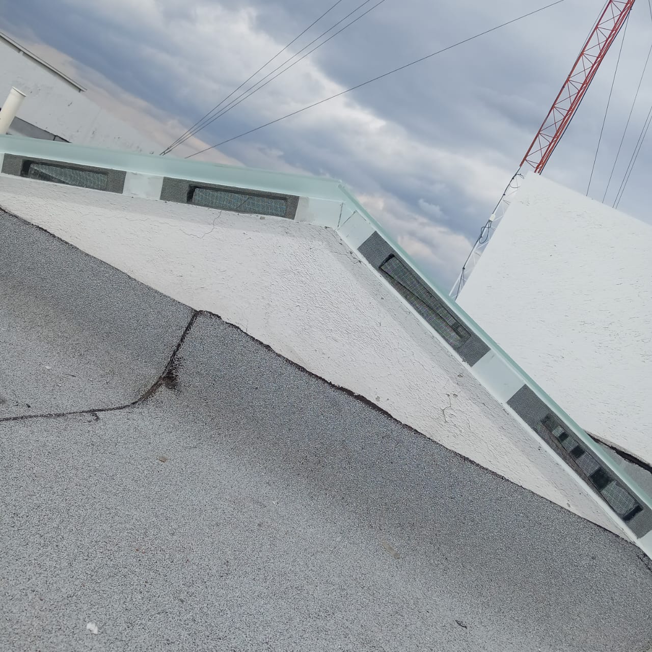 Domo de Cristal Templado en Cubierta con Pendiente Pluvial - Uldalum León Gto