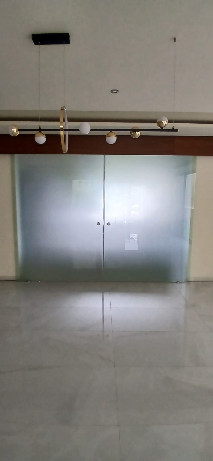 Puertas Dobles Corredizas en Cristal Templado Satinado - Uldalum León Gto